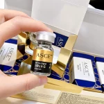韓國ASCE+ 魔泌（ASCEplus）外泌體幹細胞修復再生水光凍乾粉精華套組瓶身展示